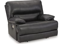 mountainous eclipse power leather recliner   