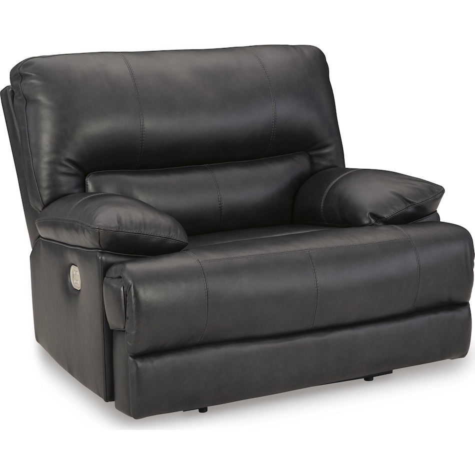 mountainous eclipse power leather recliner   