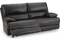 mountainous eclipse power leather reclining sofa   