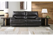 mountainous eclipse power leather reclining sofa   