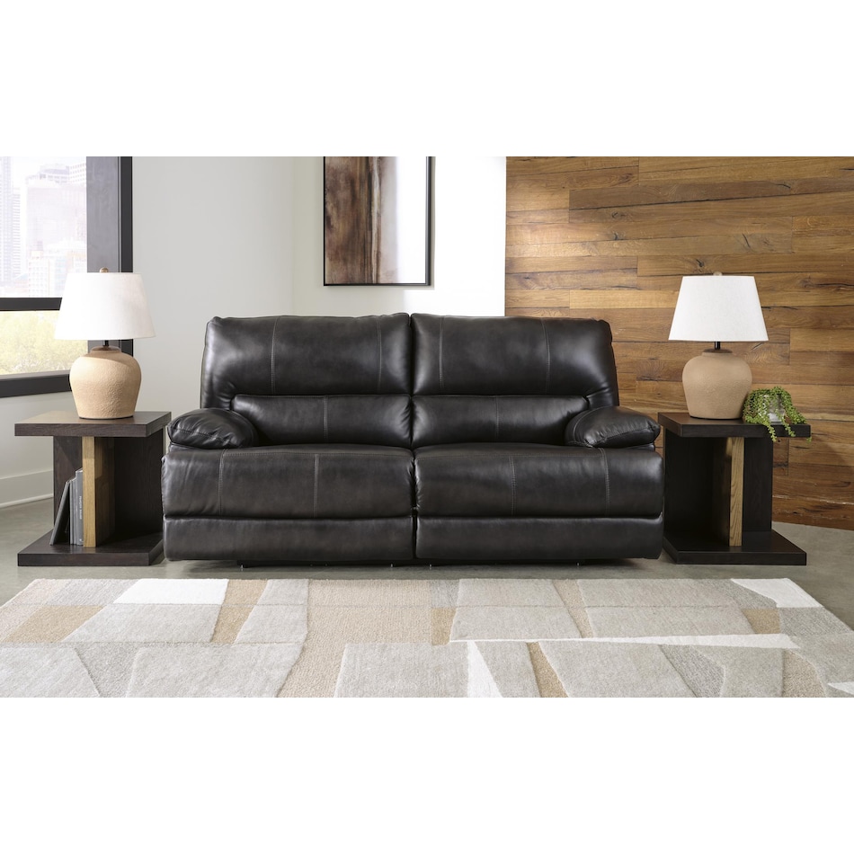 mountainous eclipse power leather reclining sofa   