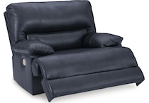 mountainous ocean power leather recliner   