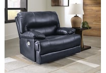 mountainous ocean power leather recliner   