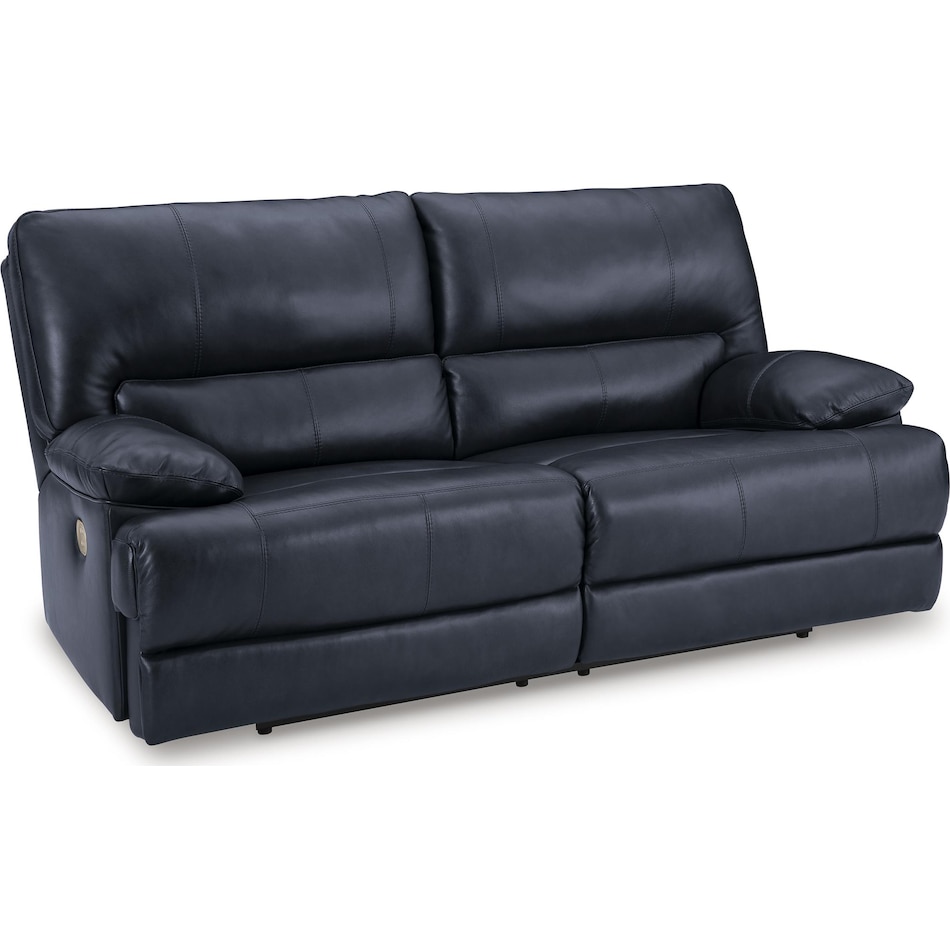 mountainous ocean power leather reclining sofa   