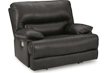 mountainous storm power leather recliner   