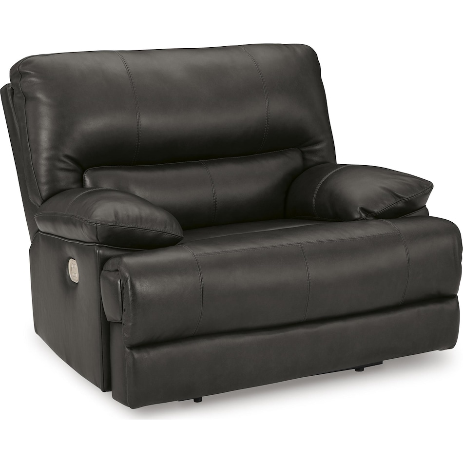 mountainous storm power leather recliner   