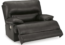 mountainous storm power leather recliner   