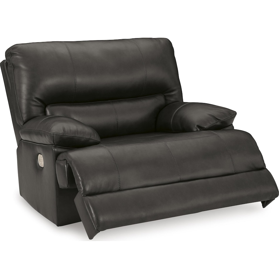 mountainous storm power leather recliner   