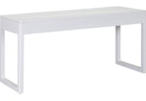 narah simply white desk   