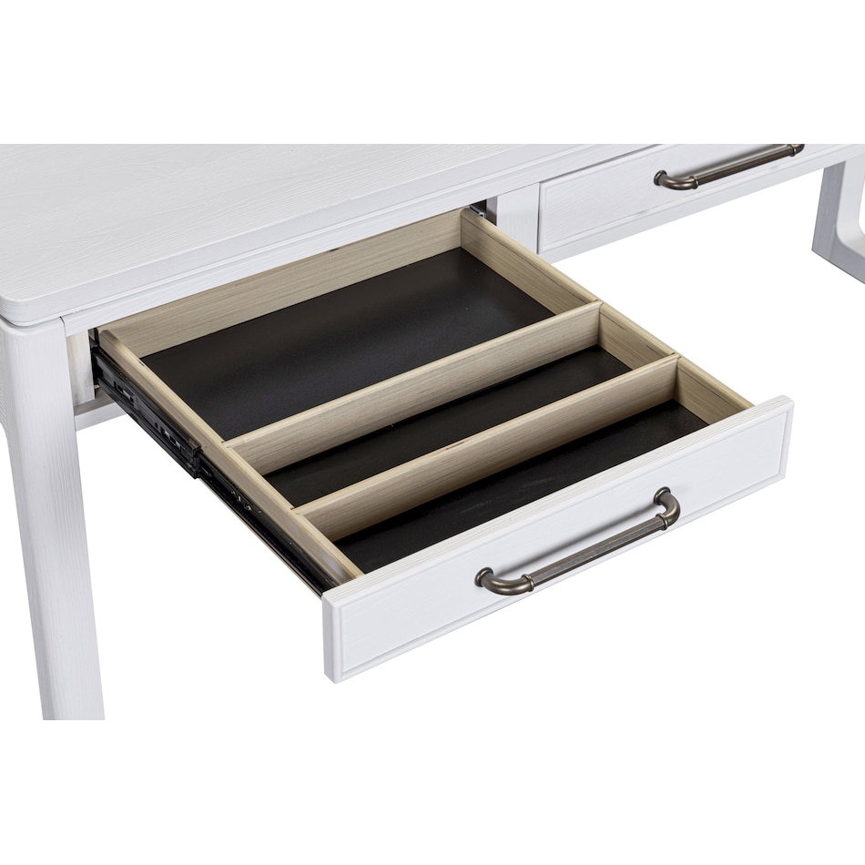 narah simply white desk   