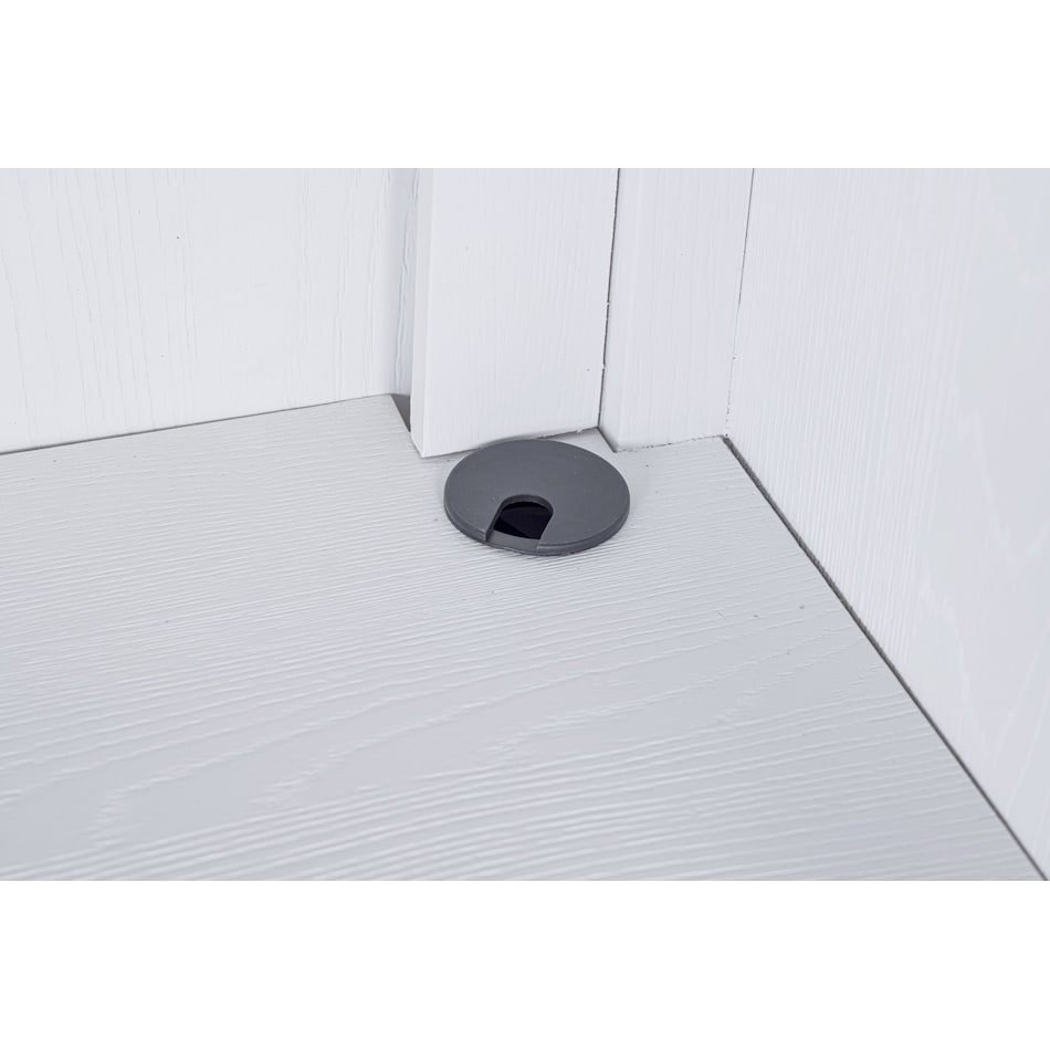 narah white bookcase   