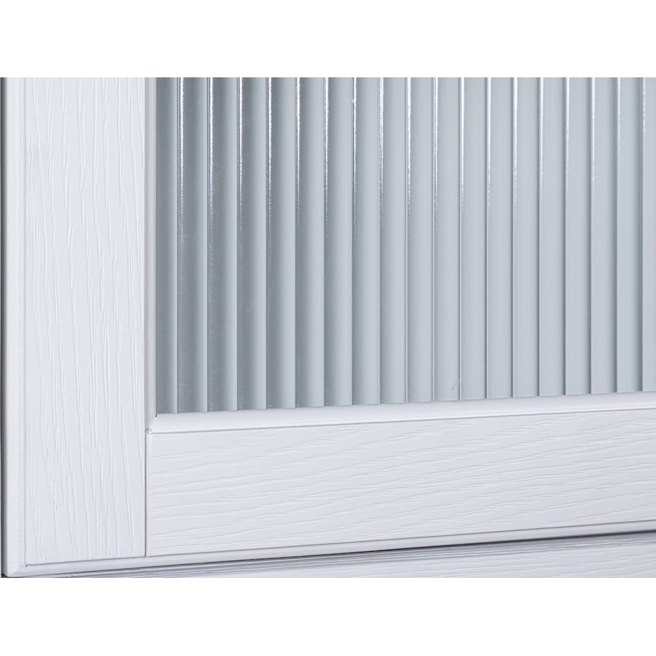 narah white bookcase   