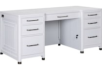 narah white desk   