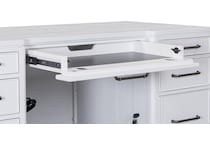 narah white desk   