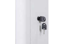 narah white file cabinet   