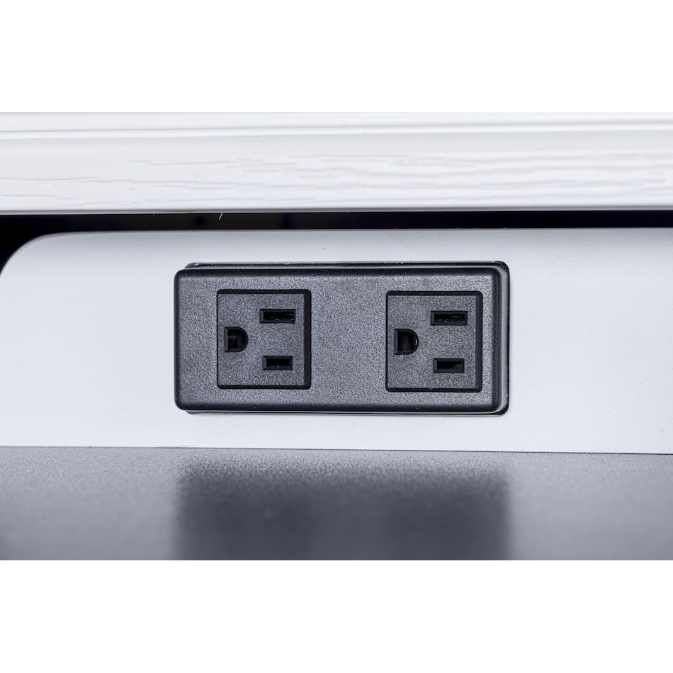 narah white file cabinet   