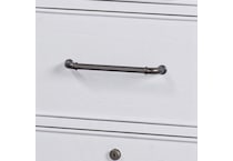 narah white file cabinet   