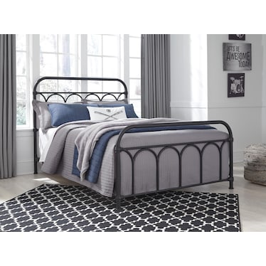 NASHBURG METAL BED