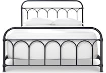 nashburg black queen headboard   