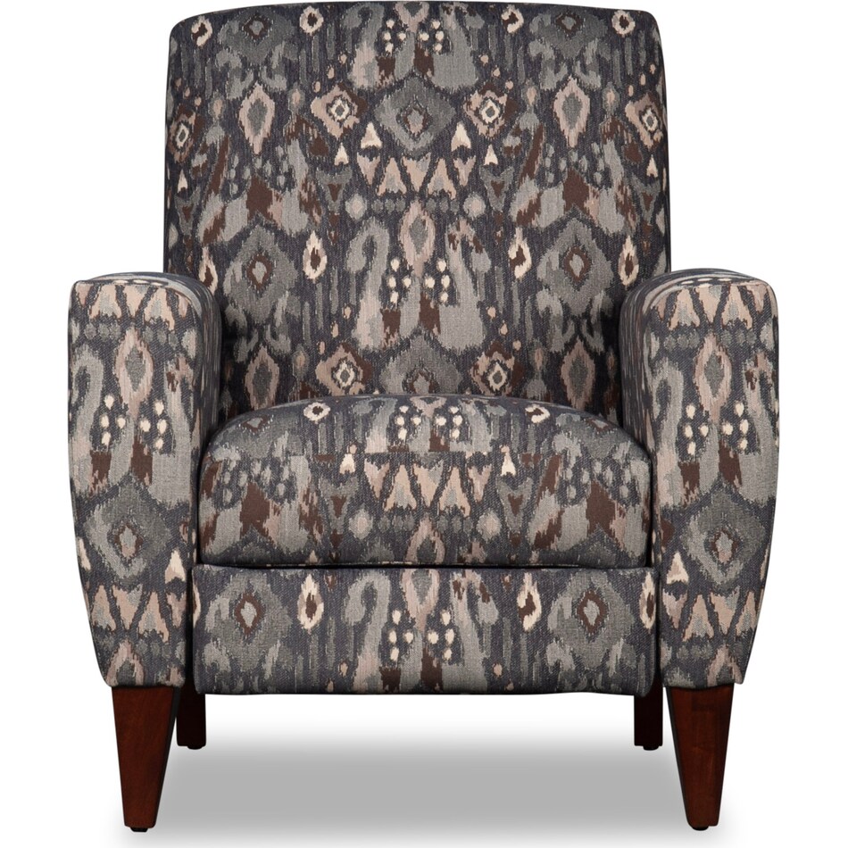 natalie multi color recliner   