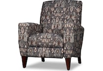 natalie multi color recliner   