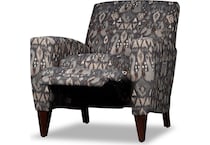 natalie multi color recliner   
