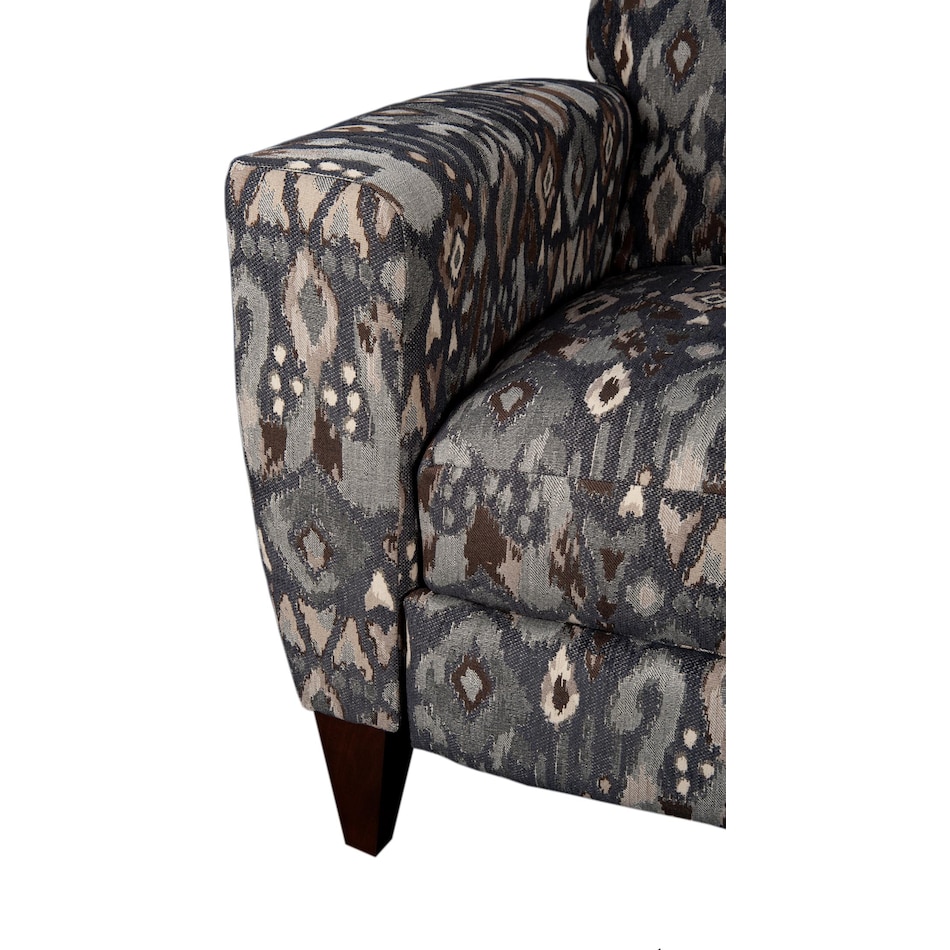 natalie multi color recliner   