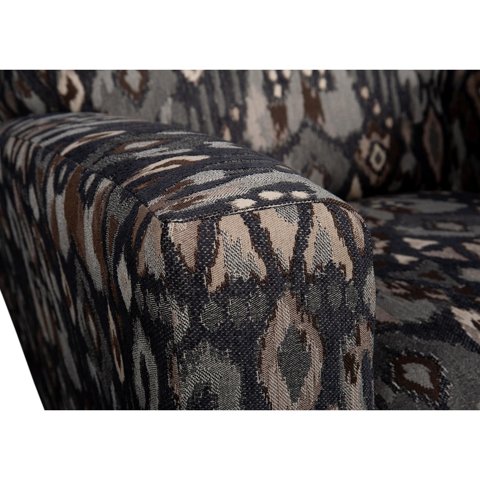 natalie multi color recliner   