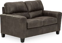 navi smoke loveseat   