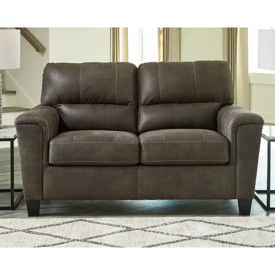 navi smoke loveseat   