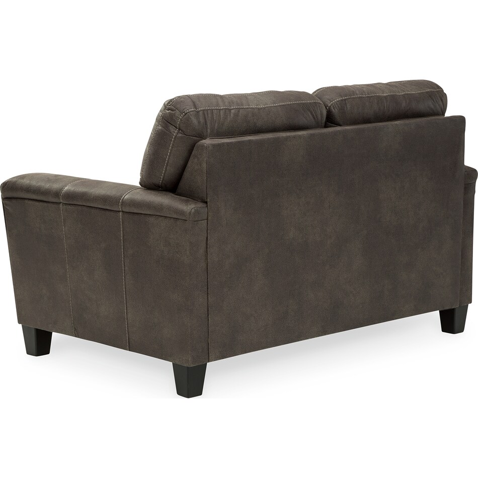 navi smoke loveseat   