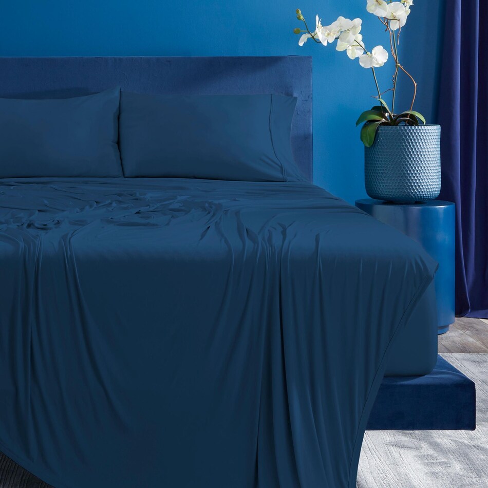 navy sheets   