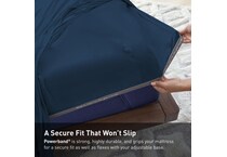 navy sheets   