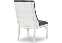 nayvee aged white host chair   