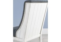 nayvee aged white host chair   