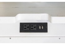 nayvee aged white nightstand   