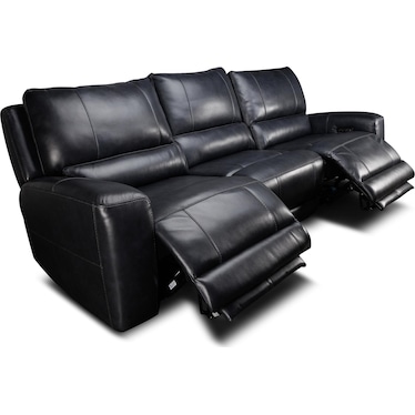 NEBULA LEATHER POWER SOFA