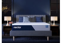 nectar classic hybrid mattress full   