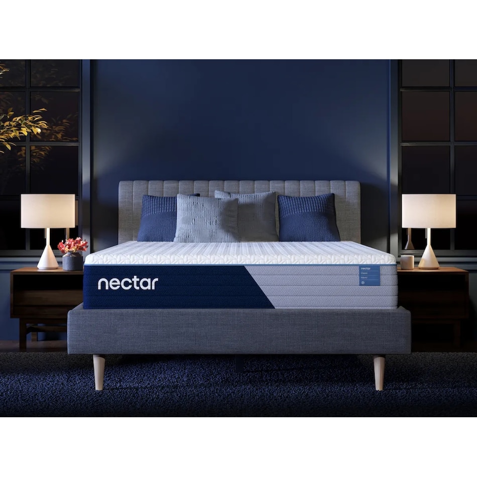 nectar classic hybrid mattress queen   