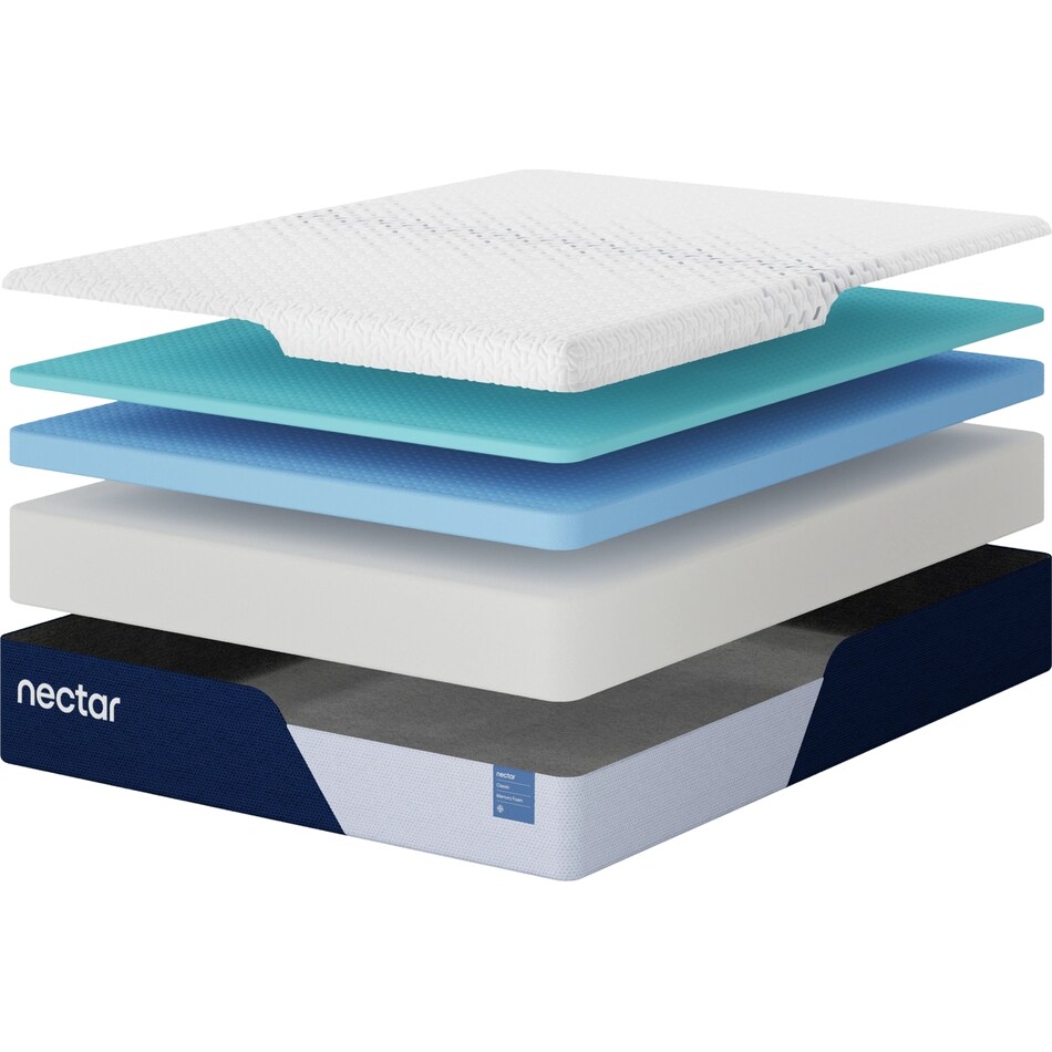 nectar classic mem foam mattress twin xl   