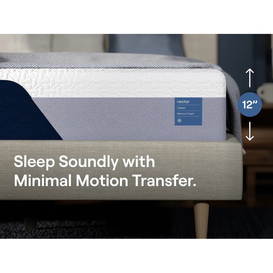 nectar classic mem foam mattress twin xl   