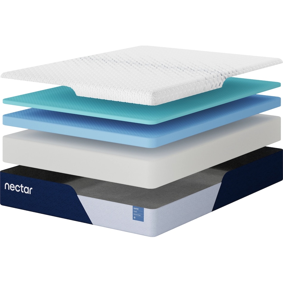 nectar classic mem foam mattress twin   
