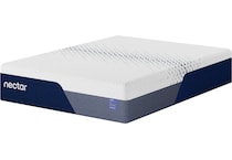 nectar luxe mem foam white mattress full   