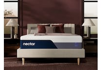nectar luxe mem foam white mattress king   