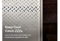 nectar luxe mem foam white mattress king   