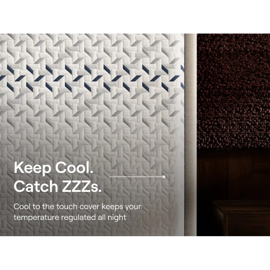 nectar luxe mem foam white mattress king   