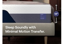nectar luxe mem foam white mattress twin xl   