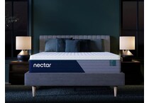 nectar premier hybrid white mattress cal king   