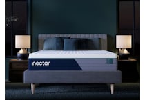 nectar premier hybrid white mattress full   