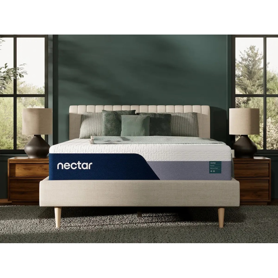 nectar premier mem foam mattress full   